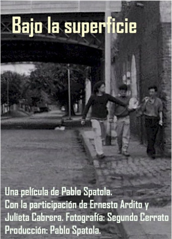 Movie poster for Bajo La Superficie