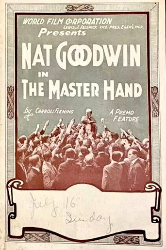 Movie poster for The Master Hand (1915)