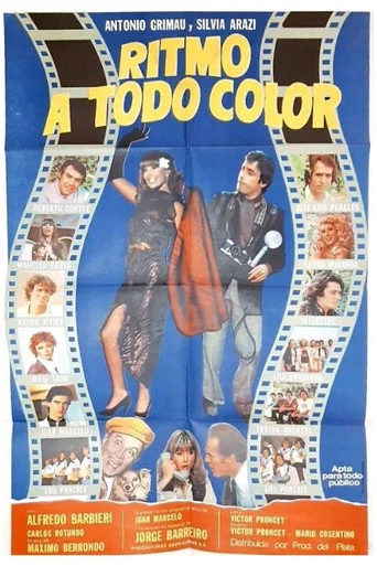 Movie poster for Ritmo A Todo Color (1980)
