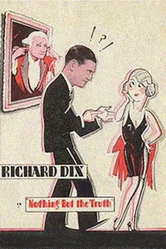 Movie poster for Nothing but the Truth (1929)