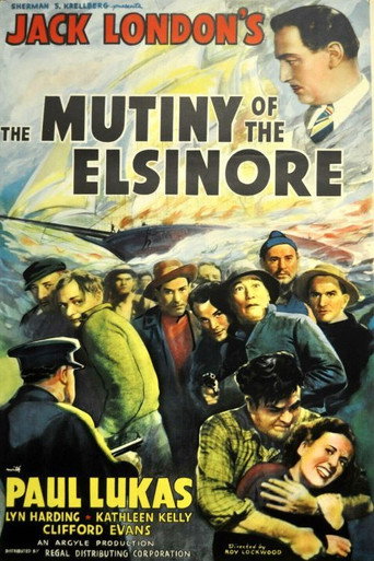 Movie poster for The Mutiny Of The Elsinore (1938)