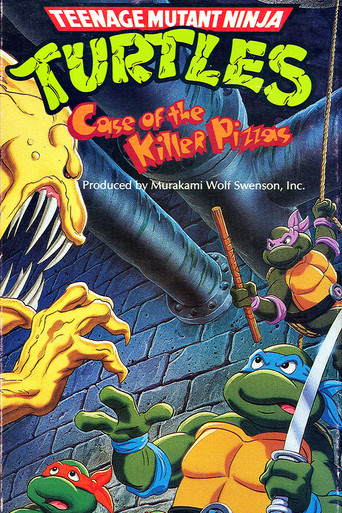 Movie poster for Teenage Mutant Ninja Turtles: Case of the Killer Pizzas (1989)