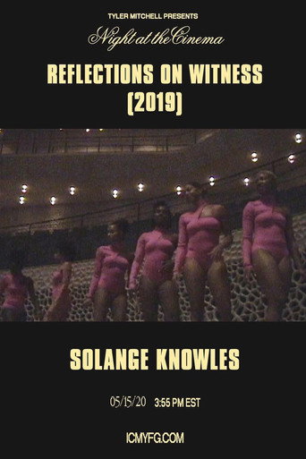 Movie poster for Reflections on Witness (2019)