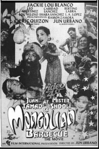 Movie poster for Lazy Juan and Mr. Shooli in Mongolian Barbecue: The Movie (1991)