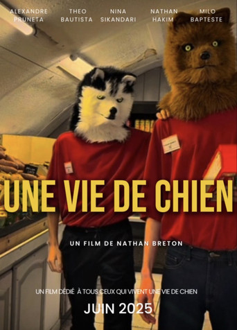 Movie poster for Une vie de chien (2025)