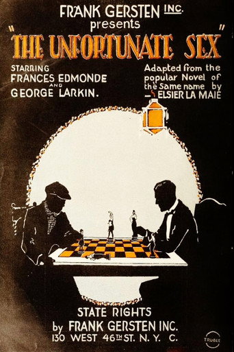 Movie poster for The Unfortunate Sex (1920)
