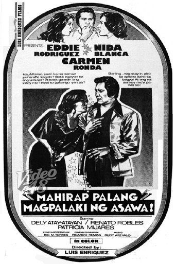 Movie poster for Mahirap Palang Magpalaki ng Asawa! (1976)