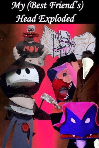 Movie poster for My (Best Friend's) Head Exploded (2023)