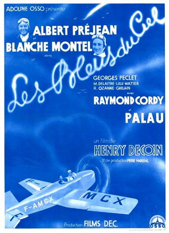 Movie poster for The Blue Ones of the Sky (1933)