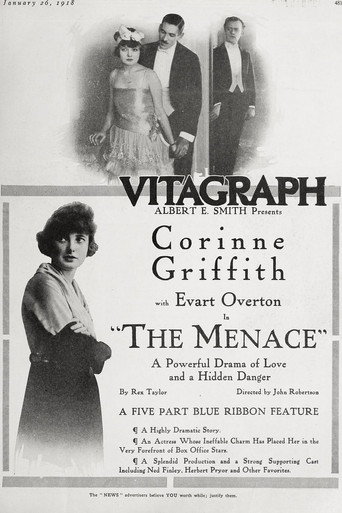 Movie poster for The Menace (1918)