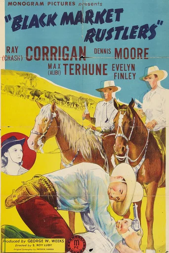 Movie poster for Black Market Rustlers (1943)