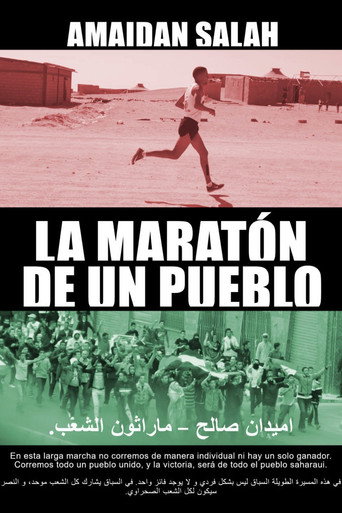 Movie poster for Amaidan Salah: the Saharawi marathon (2020)