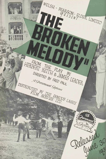 Movie poster for The Broken Melody (1929)