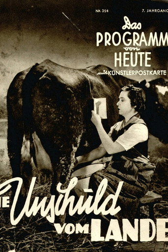 Movie poster for Die Unschuld vom Lande (1933)