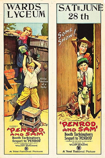 Movie poster for Penrod and Sam (1923)