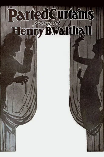 Movie poster for Parted Curtains (1920)