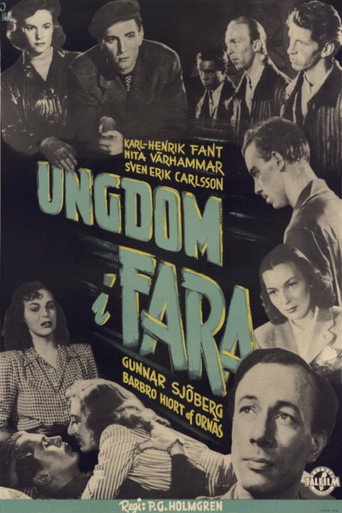 Movie poster for Ungdom i fara (1946)