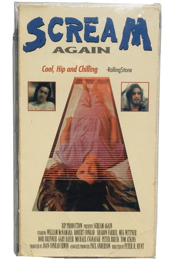 Movie poster for Scream Again (1998)