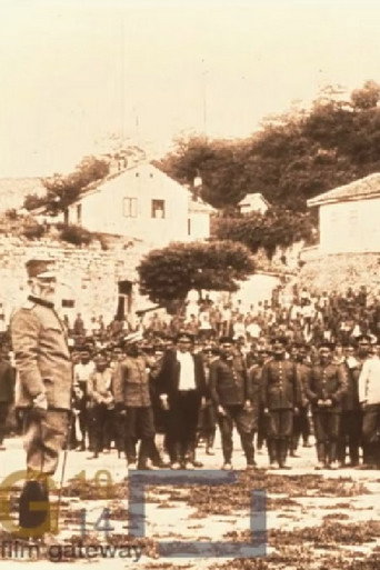 Movie poster for Bulgarian POWs in Belgrade (1913)
