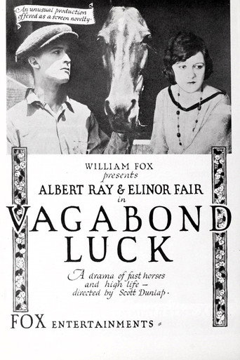 Movie poster for Vagabond Luck (1919)