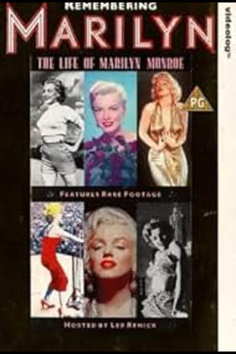 Remembering Marilyn poster