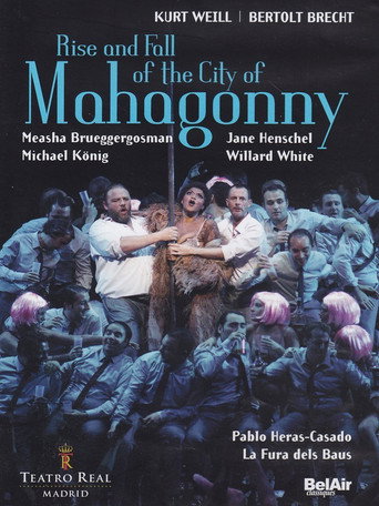 Movie poster for The Rise and Fall of the City of Mahagonny (2011)