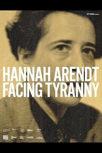 Hannah Arendt: Facing Tyranny poster