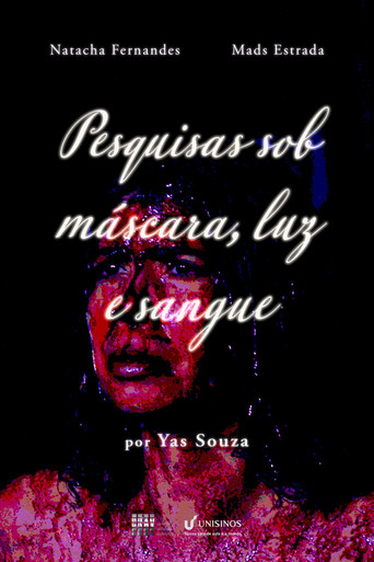 Movie poster for Studies under mask, light, and blood