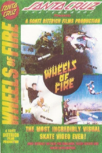 Movie poster for Santa Cruz Skateboards - Wheels of Fire (1987)