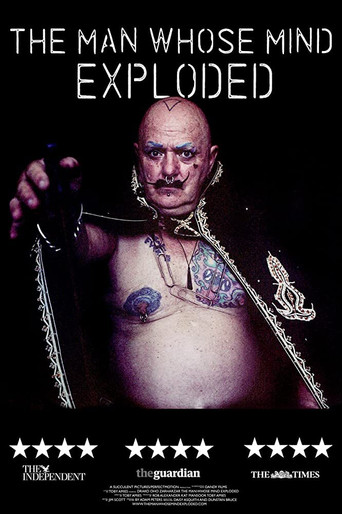 Movie poster for The Man Whose Mind Exploded (2014)