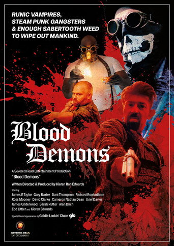 Movie poster for Blood Demons (2024)