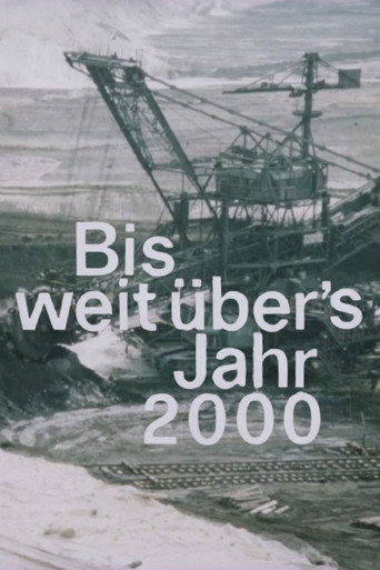 Movie poster for Bis weit über's Jahr 2000 (1983)