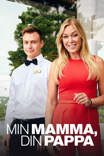 Series poster for Min mamma, din pappa (2023)