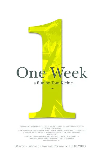 Movie poster for One Week (2008)