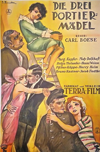 Movie poster for Die drei Portiermädel (1925)