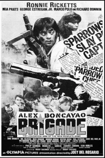 Movie poster for Alex Boncayao Brigade (1989)