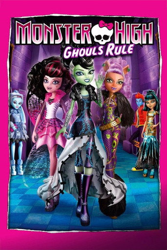 Movie poster for Monster High: Ghouls Rule (2012)