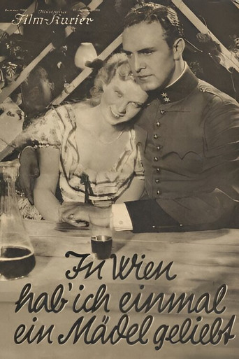 Movie poster for Once I Loved a Girl in Vienna (1931)