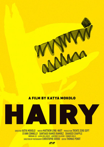 Movie poster for HAIRY (2024)