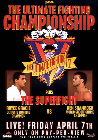 Movie poster for UFC 5: The Return of the Beast (1995)