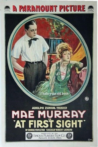 Movie poster for At First Sight (1917)