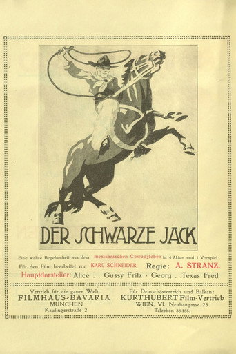 Movie poster for Der schwarze Jack (1919)