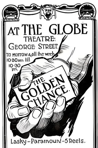 Movie poster for The Golden Chance (1915)