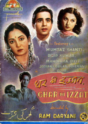 Movie poster for Ghar Ki Izzat (1948)