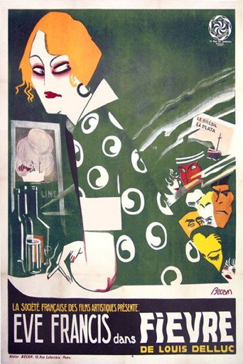 Movie poster for Fièvre (1921)