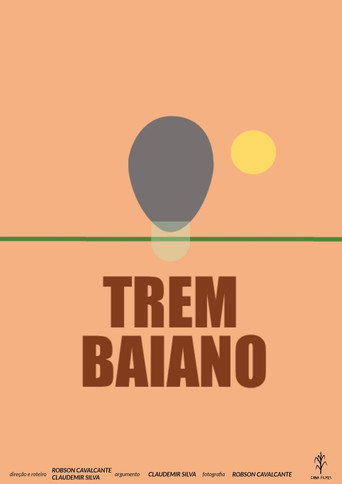 Movie poster for Trem Baiano (2016)