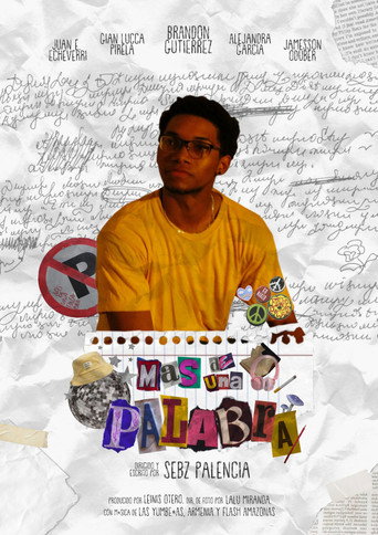 Movie poster for Más de una palabra