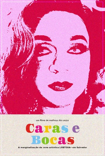 Movie poster for Caras e Bocas (2021)