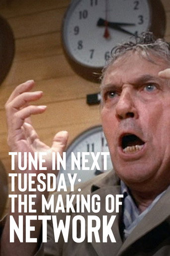 Movie poster for Tune in Next Tuesday: The Making of NETWORK (2015)