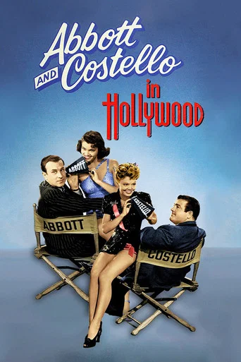 Movie poster for Bud Abbott and Lou Costello in Hollywood (1945)